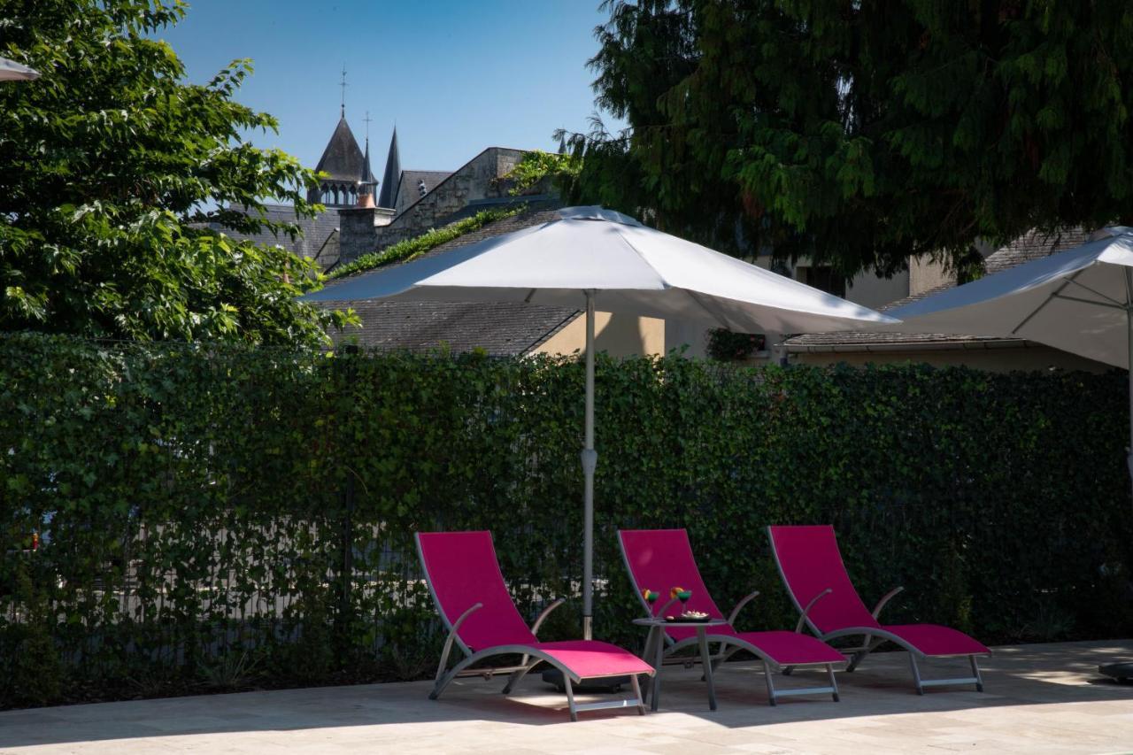 Logis Hotel La Croix Blanche Fontevraud Εξωτερικό φωτογραφία