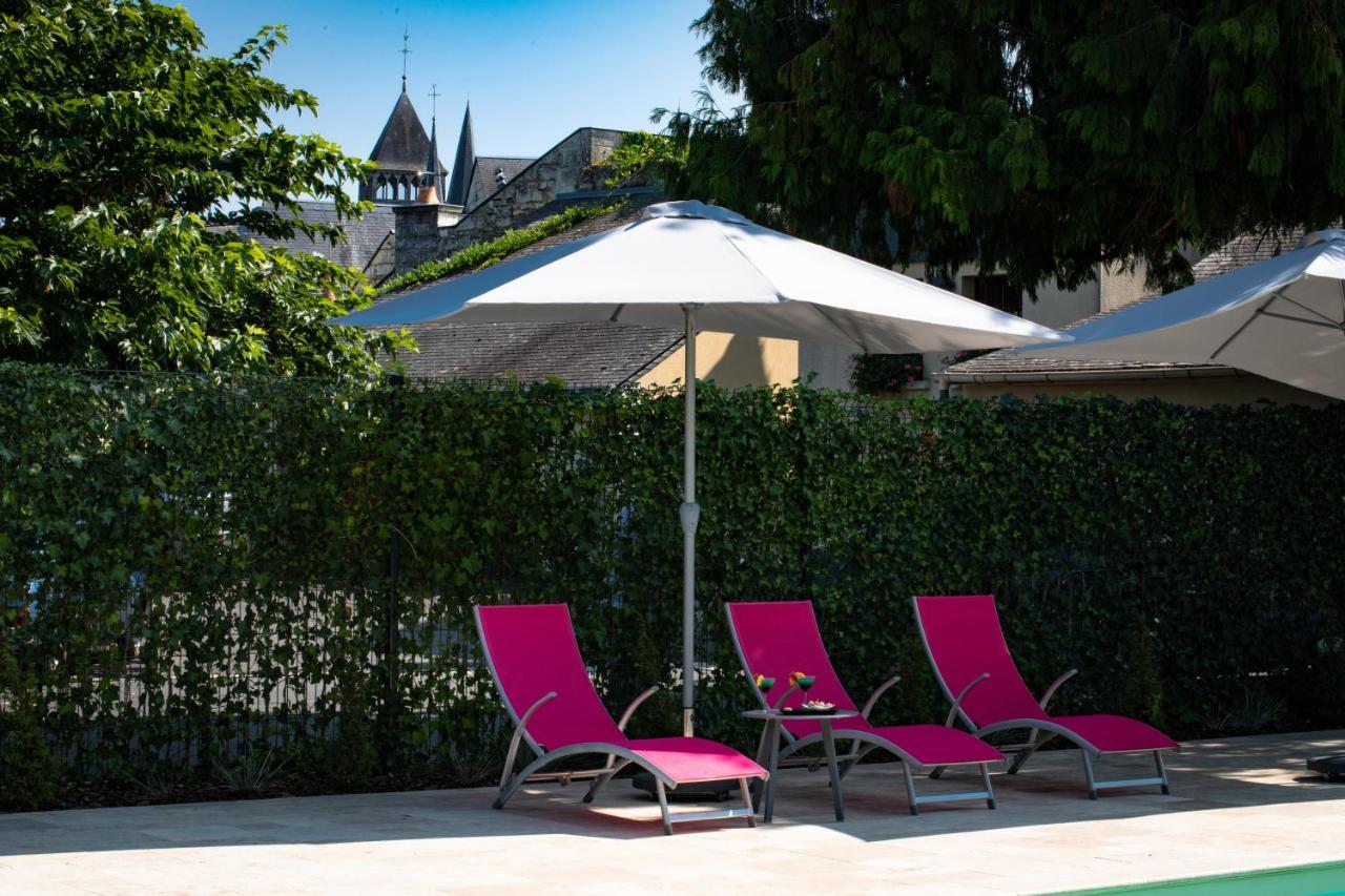 Logis Hotel La Croix Blanche Fontevraud Εξωτερικό φωτογραφία