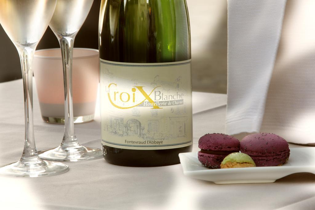 Logis Hotel La Croix Blanche Fontevraud Εξωτερικό φωτογραφία