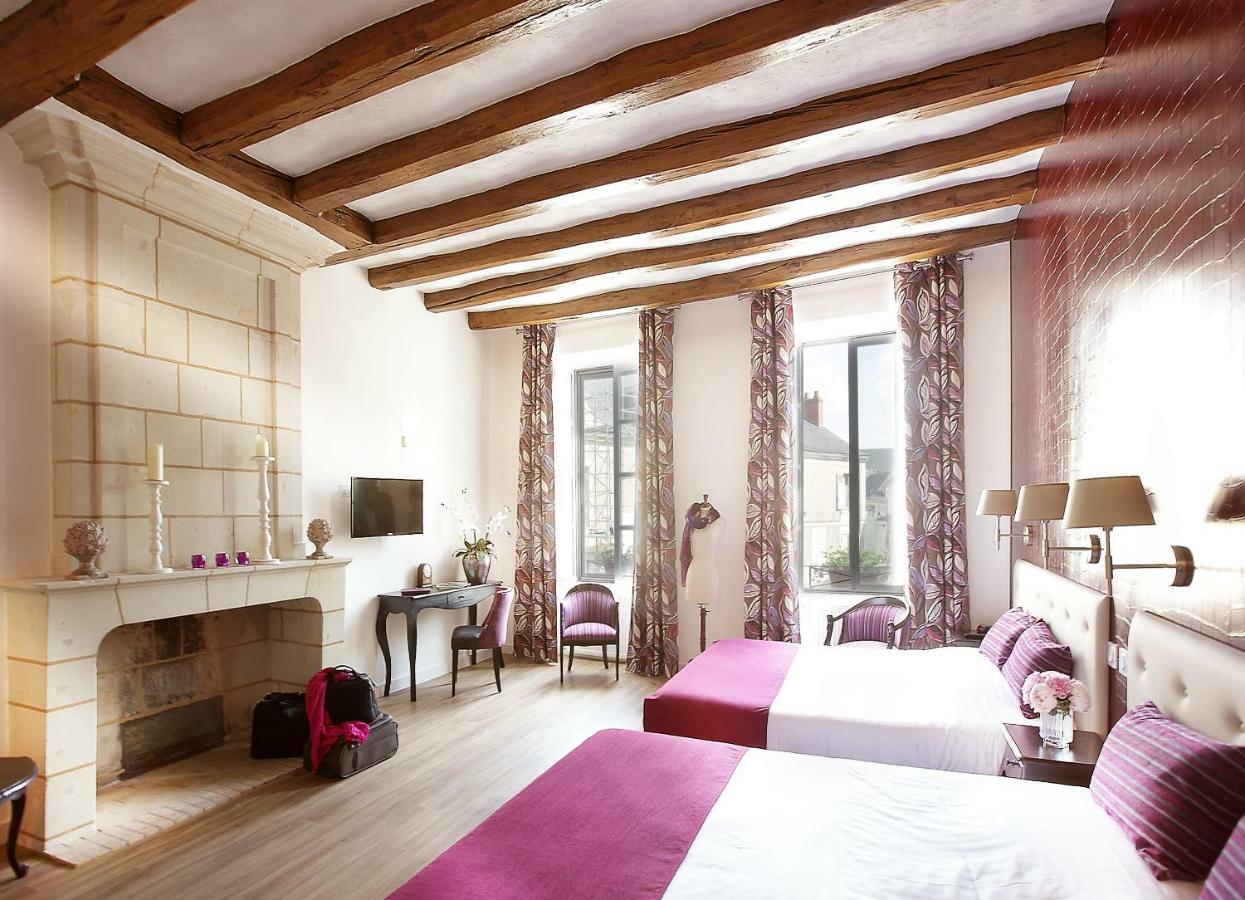 Logis Hotel La Croix Blanche Fontevraud Εξωτερικό φωτογραφία